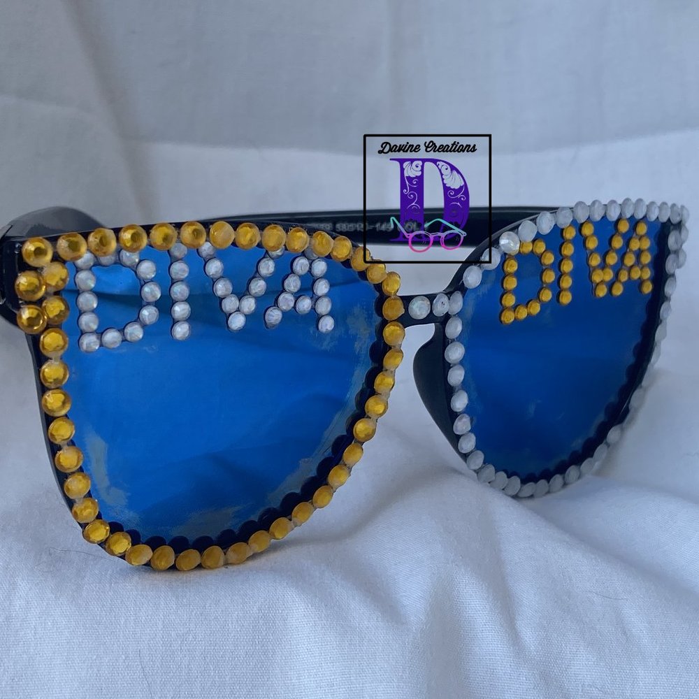 Two-Toned Diva Sunglasses
